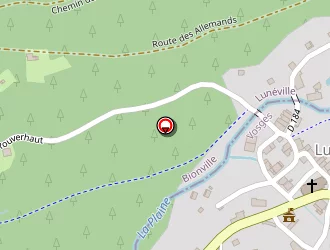 Carte de Les Brimbelles à Luvigny