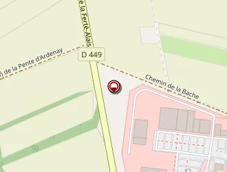 Carte de La Halle à Itteville