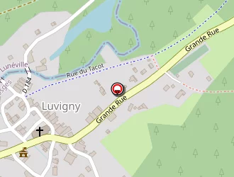 Carte de Ei à Luvigny