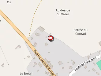 Carte de Gueusquin Alain à Gerbéviller