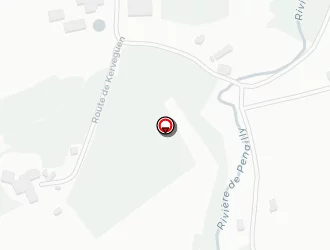 Carte de Donval Clairvaux (earl) à Bodilis