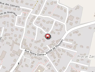 Carte de Ecole Elémentaire Saint Yves à Bourg-blanc