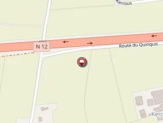 Carte de Kerfaven à Bodilis