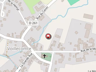 Carte de Duval Eric à Voillecomte