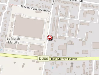 Carte de Pompiers (centre De Secours) à Romilly-sur-seine