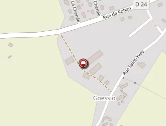 Carte de Ecole Privée St Yves à Plouvara