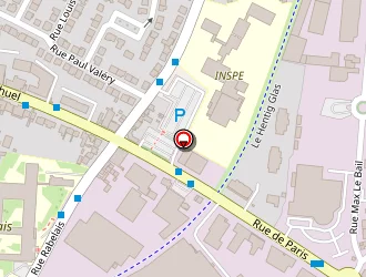 Carte de La Mutuelle Générale à Saint-brieuc