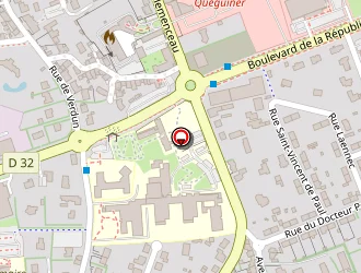 Carte de David Philippe à Landivisiau