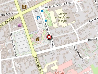 Carte de Simon Stéphane à Landivisiau