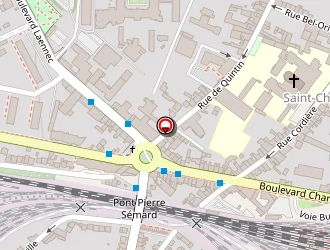 Carte de Mirage Coiffure à Saint-brieuc