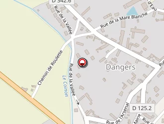 Carte de Des Trois Bois à Dangers