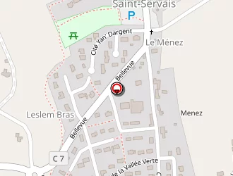 Carte de Breiz Gravure à Saint-servais