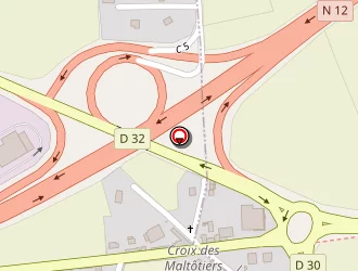 Carte de Hydraulique Du Leon à Bodilis