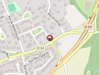 Carte de Domotélect à Landivisiau