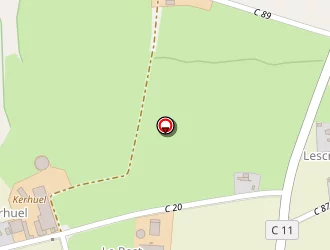 Carte de Campion (earl) à Plouguin