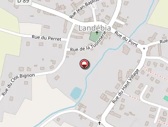 Carte de La Poste à Landébia