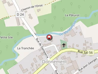 Carte de Mairie à Donnement