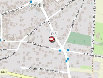 Carte de Tartarin Michel à Itteville