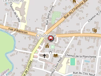 Carte de Ecole Maternelle à Couterne