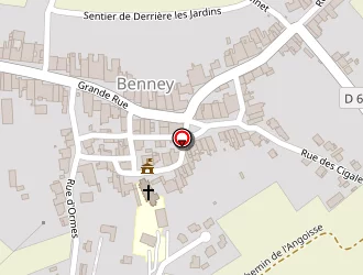 Carte de Ecole Primaire à Benney