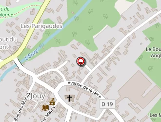 Carte de La Poste à Jouy