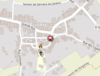 Carte de Ecole à Benney