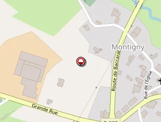 Carte de De La Maxière à Montigny