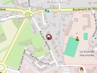 Carte de Service Des Eaux à Saint-brieuc