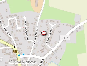 Carte de Picot Marcelle à Miniac-morvan