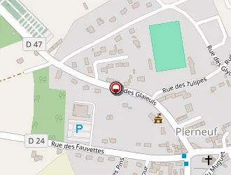 Carte de Salle Polyvalente à Plerneuf