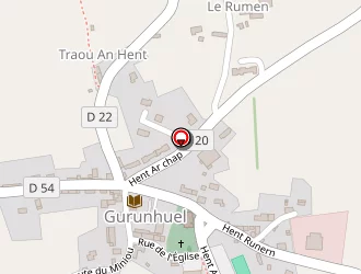 Carte de Lorens Bar Moreau Grégory à Gurunhuel