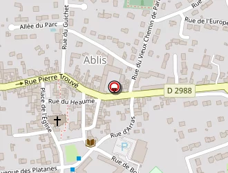 Carte de La Poste à Ablis