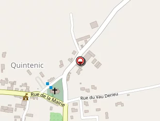Carte de Commune De Quintenic à Quintenic