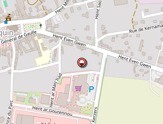 Carte de Super U à Guerlesquin