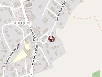 Carte de Lena Taxi à Lanrodec