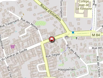 Carte de Prina Rachel à Geispolsheim