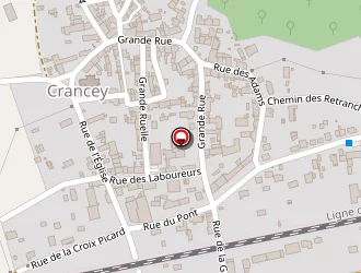 Carte de Ecole à Crancey