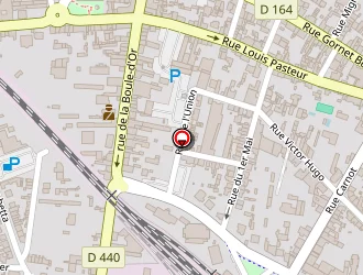 Carte de Espace Nath' à Romilly-sur-seine