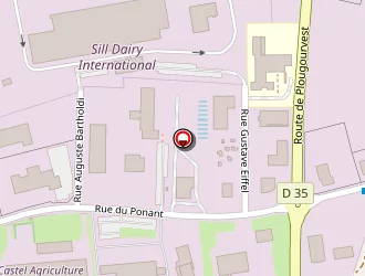 Carte de Sas 29 Diffusion à Landivisiau