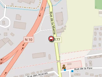 Carte de Le Petit Fourneau à Ablis