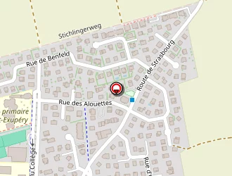 Carte de Ecole Elémentaire Saint Exupéry à Geispolsheim