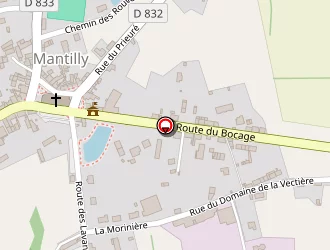 Carte de Les Enfants Du Compas à Mantilly