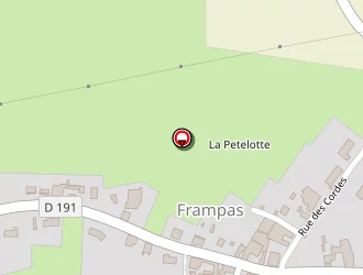 Carte de Drouard Menuiserie Ebénisterie à Frampas