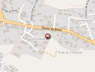 Carte de Even Monot Electricité à Landunvez