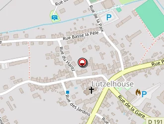 Carte de Maison De Retraite à Lutzelhouse