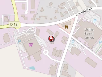 Carte de Location U à Saint-james