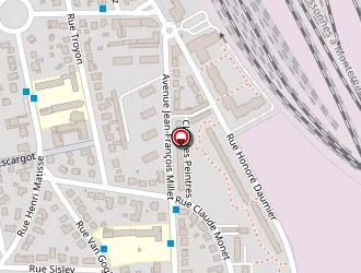 Carte de Maison Du Temps Libre à Rochette (la)