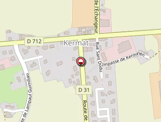 Carte de Ste Prêtres St Jacques à Guiclan