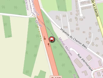 Carte de Cr Charpentes à Miniac-morvan