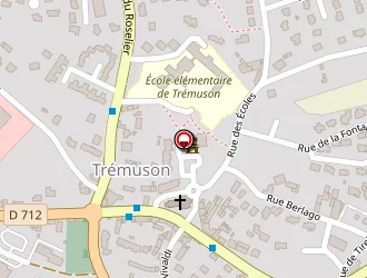 Carte de Le Verger Noël à Trémuson